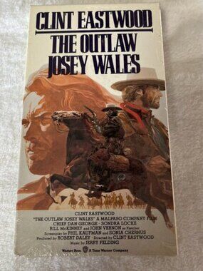 New Clint Eastwood The Outlaw Josey Wales VHS Sealed